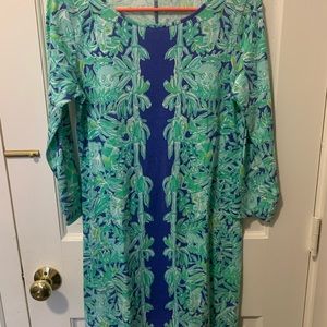 Blue green Lilly Pulitzer dress